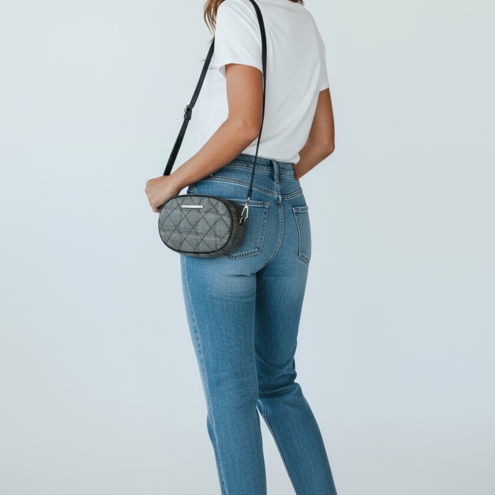 Aldo Black Quilted Bag